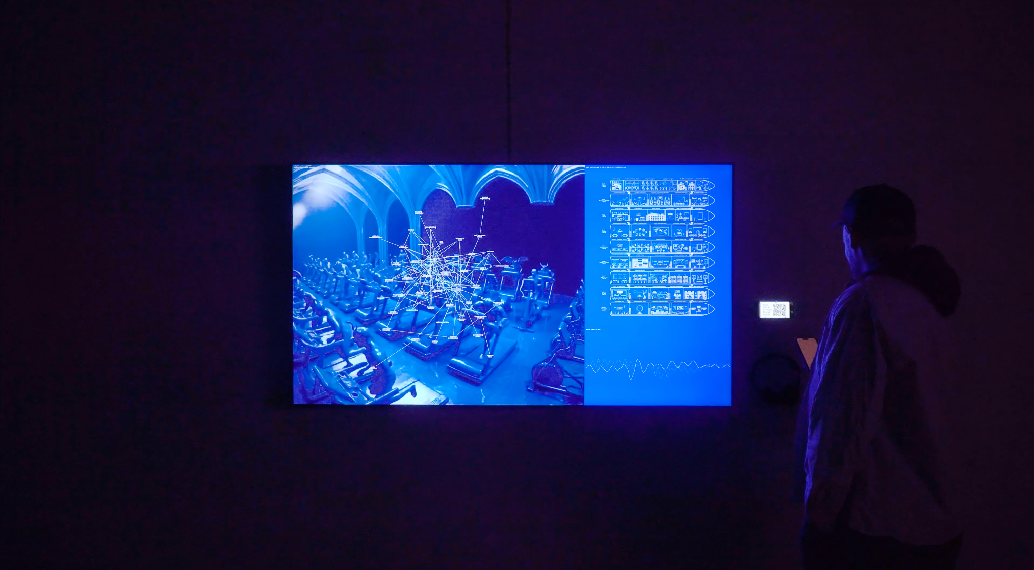 Exhibition View, AI Fatigue Rehab Agent, Drugo More, Rijeka, 2026